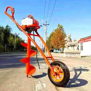 多用螺旋深坑钻眼机园林种植用挖树坑机电线杆钻眼机挖洞机