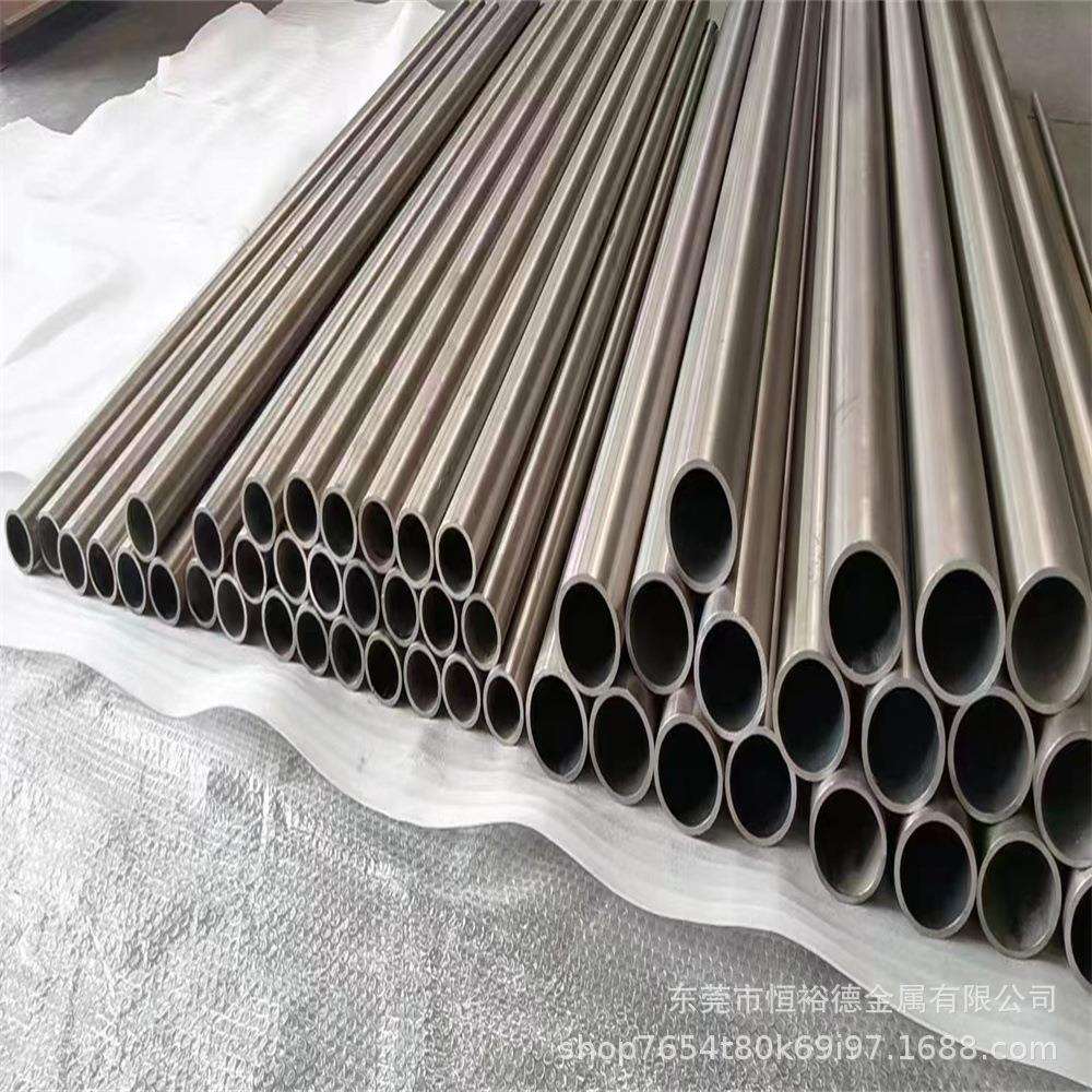 GJB优质Gr2工业无缝钛管TC6光亮钛棒TC4钛方管108*4.5钛管规格多
