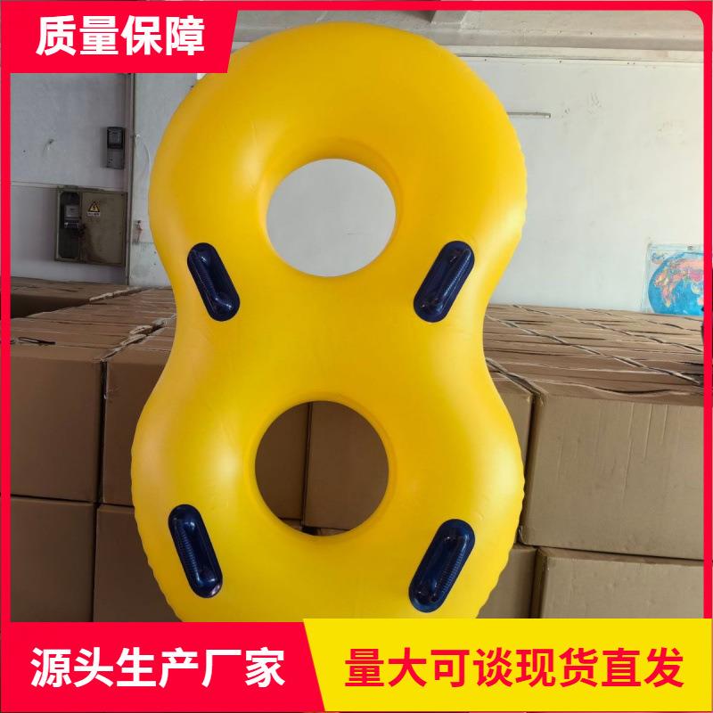 直销水上乐园皮筏艇泳圈水上充气加厚耐磨皮筏圈