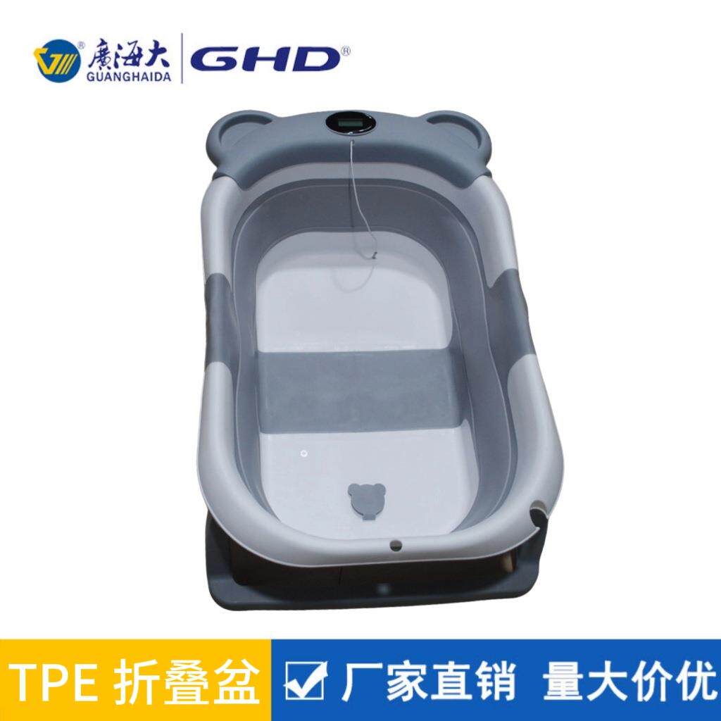 婴儿洗澡浴盆可折叠恒温浴盆宝宝神器儿童用品直销
