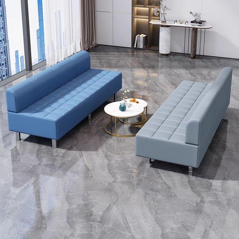 网红理发店等候发廊客人长条椅网专用椅子美发店等待休息区沙发