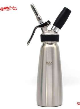 AMC500mlMS经济304不锈钢奶油瓶奶油发泡器奶油枪挤花器