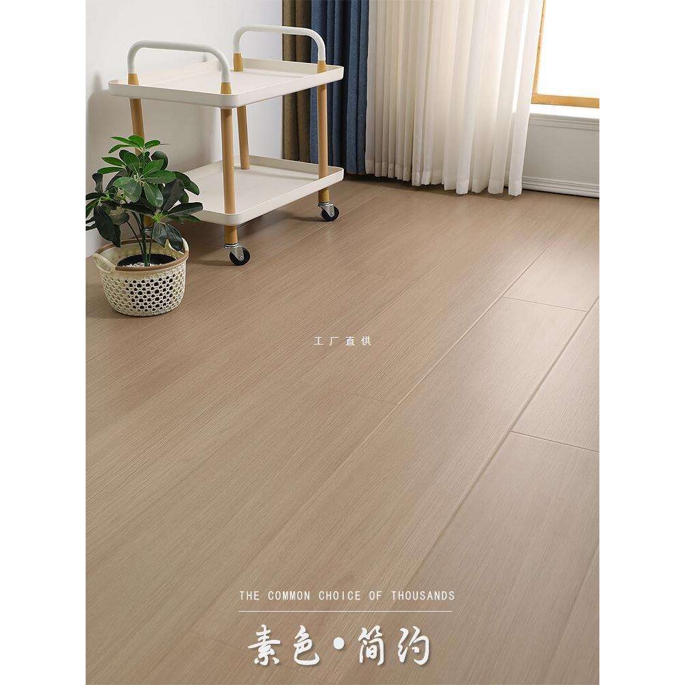 强化复合地板12mm原木纹家用防水耐磨北欧简约灰色直销