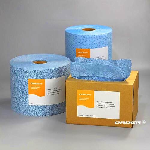 ORDER苏州欧德蓝色3331B抽取式/盒装除油布汽车喷涂专用擦拭布