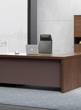 老板桌简约现代大班台总裁办公桌主管经理桌子AD-18113/AD-16113