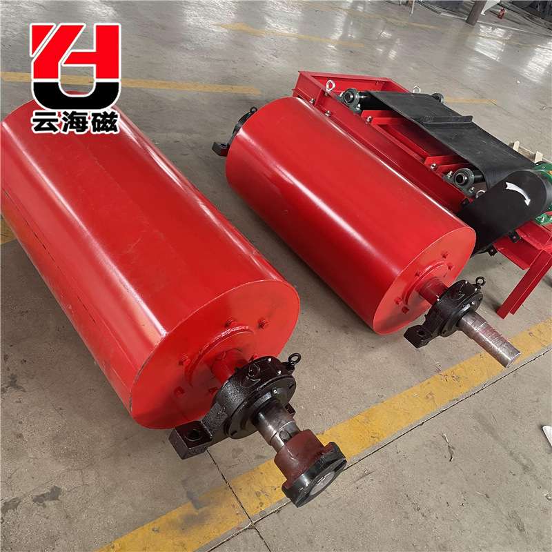 单筒磁选机 永磁滚筒永磁磁选机专业除铁器