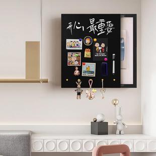 磁吸电表箱装饰画遮挡网红新款遮丑神器免打孔竖款冰箱贴写字板