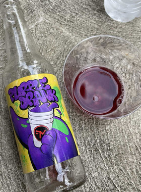 【小女贼】奇异放克 紫色迷醉 气泡蜂蜜酒 瓶装 375ml 精酿啤酒