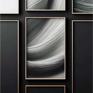 窄边铝合金相框挂墙日本B2海报框广告框定制彩色装裱方形画框空框