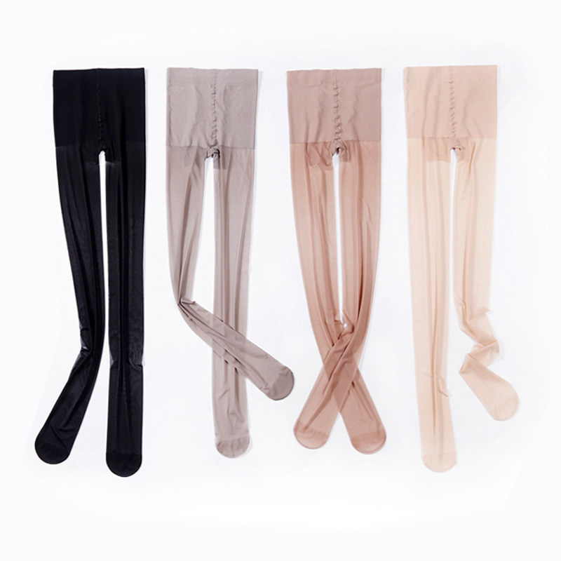 春夏薄款天鹅绒丝袜任意剪全包连脚裤袜 隐形打底美腿袜 职业装袜