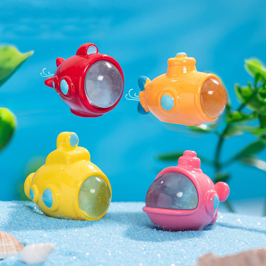 微景观海洋造景迷你潜水艇摆件水族鱼缸装饰品解压治愈系小物件