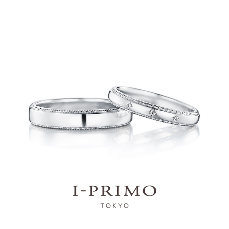 -PRIMO对戒FREY铂金钻石排钻