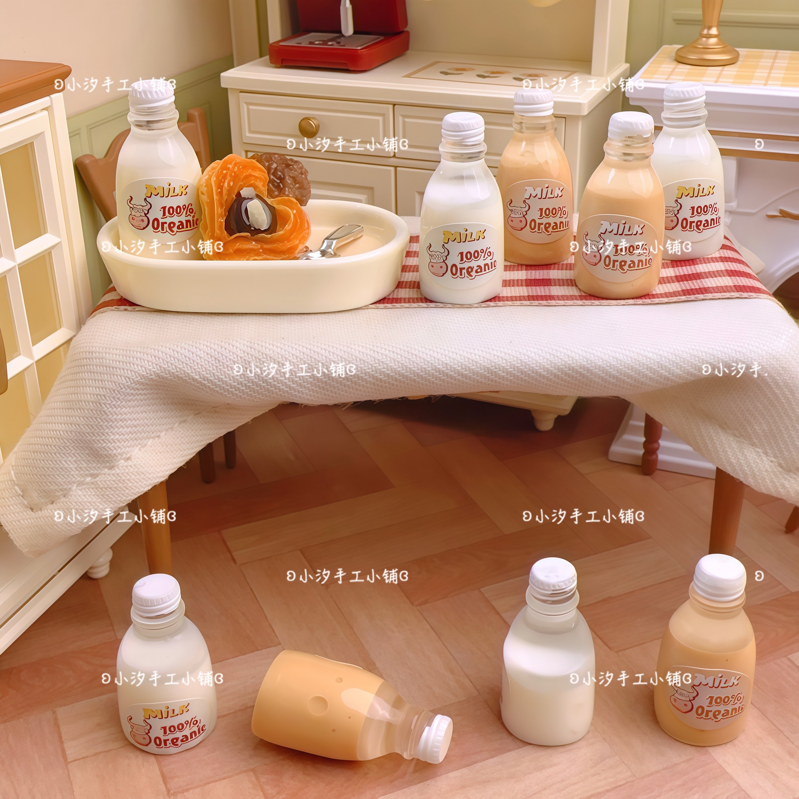 仿真微缩立体透明牛奶瓶diy奶油胶树脂饰品配件娃屋摆件手工发夹,饰品/流行首饰/时尚饰品新,其他DIY饰品配件,淘宝优惠券,粉丝福利购,淘宝优惠卷