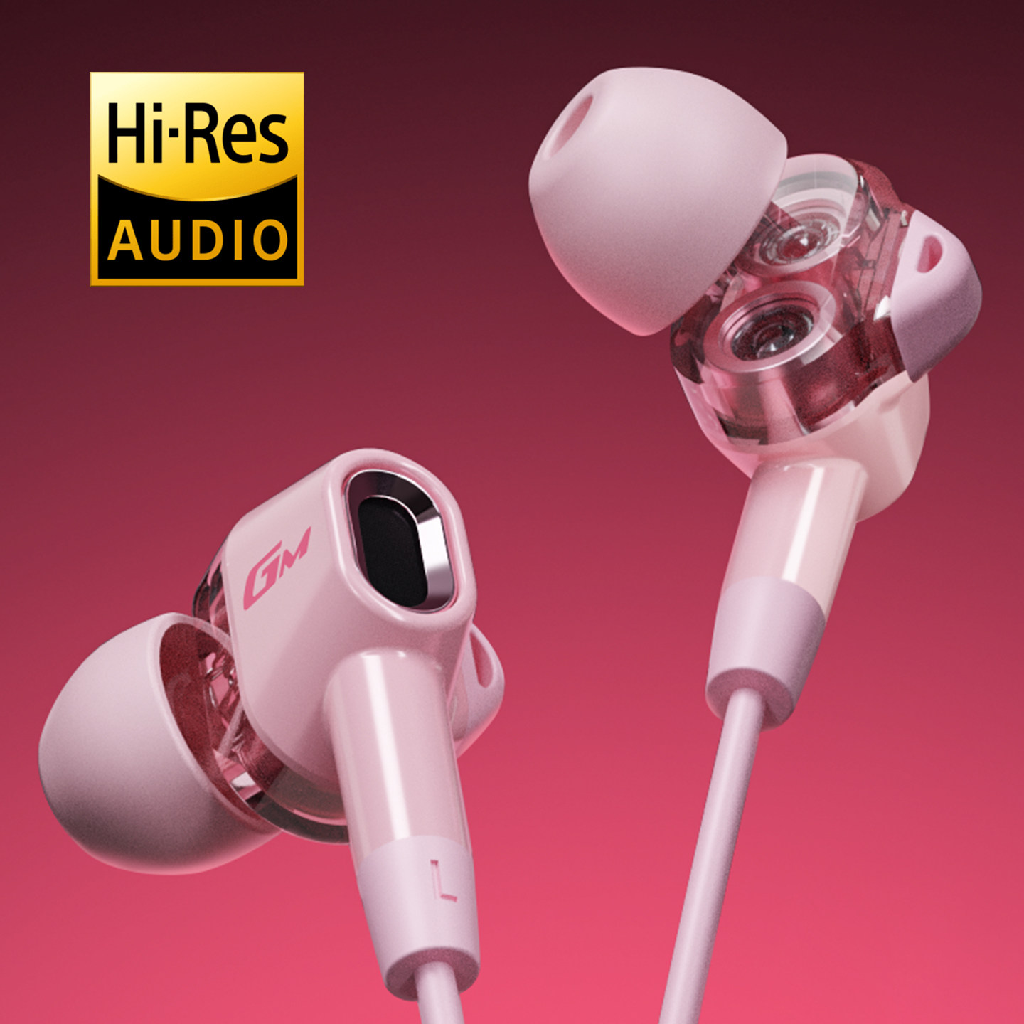 漫步者粉色有线耳机typec接口入耳式降噪手机k歌带麦线控唱歌女生,影音电器,普通有线耳机,淘宝优惠券,粉丝福利购,淘宝优惠卷