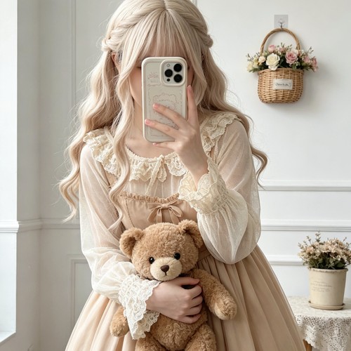 Lolita打底衫cla系优雅内搭上衣