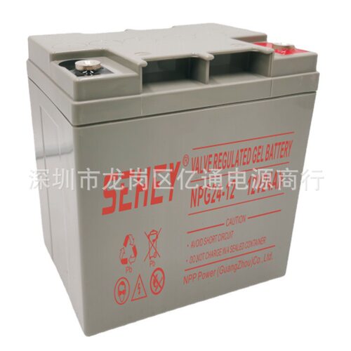 德国SEHEY西力免维护蓄电池NPG24-12质保一年12V24Ah通讯基站