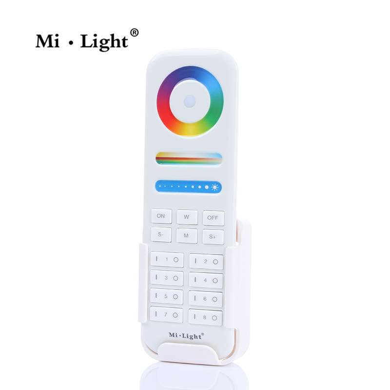 MILIGHT FUT089 2.4G 8组分组 加色温RF无线LED RGBW遥控控制器