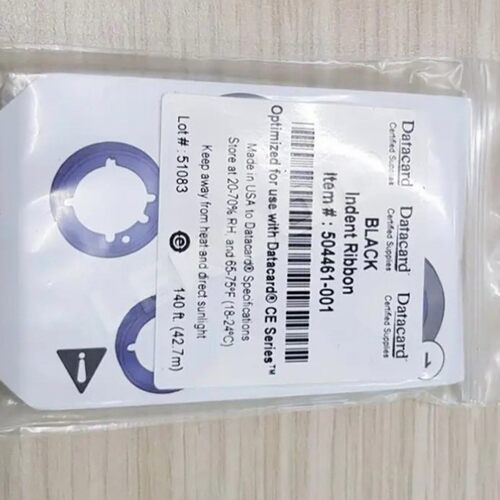 datacard黑色带504461-001适用于CE870CE875CE840金融制卡机