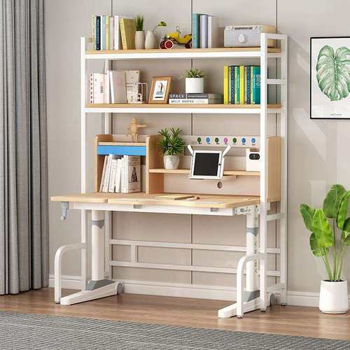 创意跨桌架落地桌面置物架放置儿童升降学习桌桌上书架简易多层