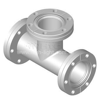 三通管-CF法兰接口-2法兰可旋转