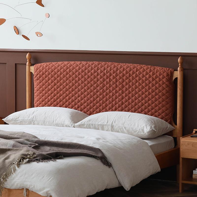 宽木窄作安妮双人床1.8米实木床卧室北欧1.5米单人床高箱实木床