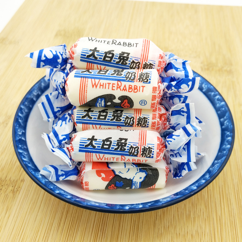 冠生园大白兔奶糖散装500g约90颗牛奶糖结婚庆喜糖果年货零食批发