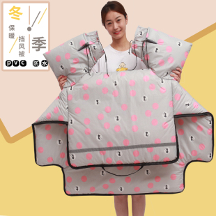 电动车挡风被冬季加绒加厚冬天双面防水电车电瓶车防寒保暖挡风罩