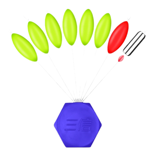 进口七星漂正品圆柱形流线型鱼漂高灵敏醒目草洞鲫鱼传统钓鱼浮漂