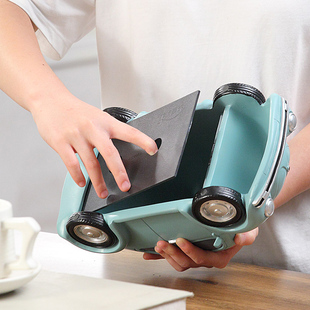 创意树脂汽车纸巾盒客厅餐巾纸卷纸筒桌面简约可爱卡通收纳抽纸盒