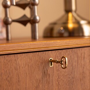 萨得船长/实木柚木中古六斗柜五斗橱卧室中古抽屉柜客厅玄关收纳