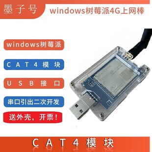移远EC200A模块板4G上网棒USB dongle树莓派工控机免驱动CAT4网卡