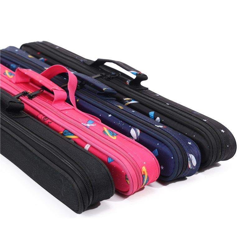 精选明佳单只装竹笛包笛子包笛子收纳包单肩斜跨笛包便携儿童笛萧