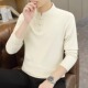 风男装 男士 覆古立领0128w 款 加厚双面德绒打底衫 长袖 T恤男春季
