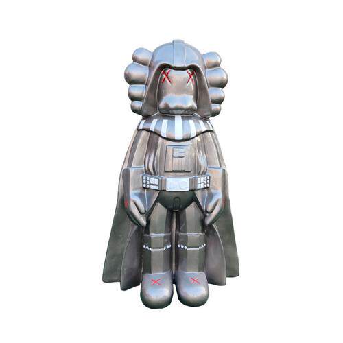 网红卡瓦斯kaws公仔雕塑大摆件玻璃钢商场店面客厅潮流美陈装饰品