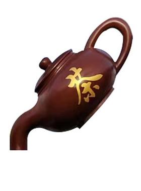 玻璃钢悬空流水天壶喷泉茶壶景观雕塑户外室内景观大型装饰摆件