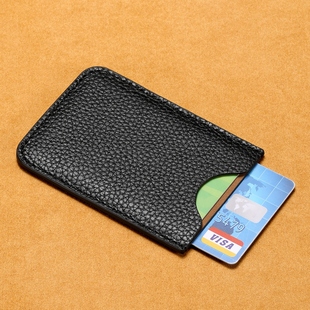 真皮身份证卡套卡片钥匙会员卡保护套证件卡套公交卡学生卡饭卡套
