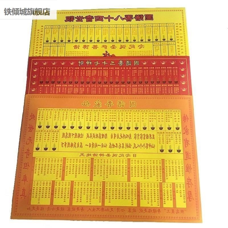 香财谱图解大全香图神七十二谱仙香音谱图家香谱图观世道.