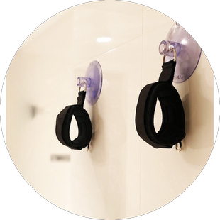 :浴室玩具手铐魔术脚铐吸盘手圈表演拍照道具