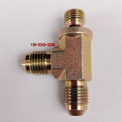 徐工震动压路机刹车分泵三通接头夹钳油管安装座18吨20吨22吨26吨