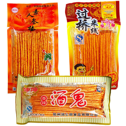 怀旧零食酒鬼人参棒小辣条809