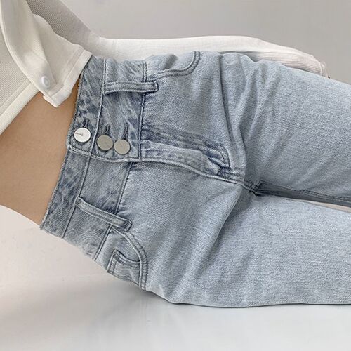 High Waist Loose Comfortable Jeans For Women Streetwear Fash
