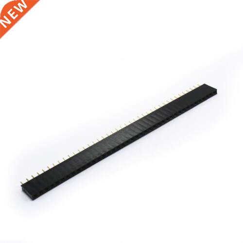 100pcs 1x40 Pin 2.54mm Single Row Female Pin Header Connecto
