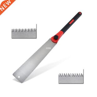 Woodworking Double Sides SK5 Steel Hand Saw Tenon Fine Tooth