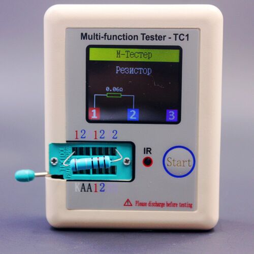 Russian multi-function TC1 Transistor Tester TFT Diode Triod