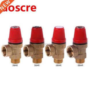 Brass Safety Valve Drain Relief Swithch For Solar Water Heat