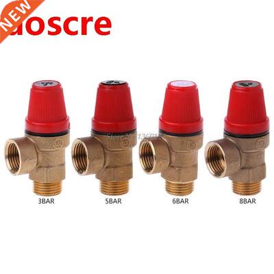 Brass Safety Valve Drain Relief Swithch For Solar Water Heat