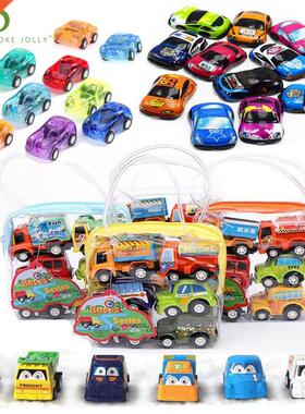 6pcs/10pcs Mini Pull Back Cars Toy Plastic Car Model Funny K