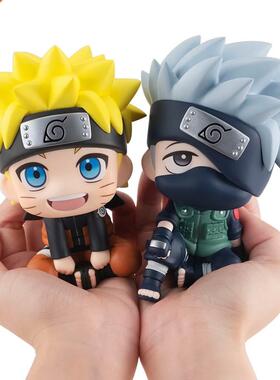 9cm Anime Naruto Figure Uzumaki Naruto Kakashi Uchiha Sasuke