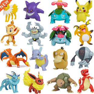 6-8CM Pokemon Figures Dolls Collection Pikachu Cartoon Pok&e