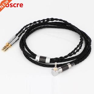 8 Core Headphone Earphone Cable For Denon AH-D600 D7100 Hifi